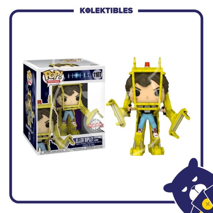 Funko POP! Movie Aliens – 1107 Ellen Ripley with Power Loader Special Edition 01/04/011/30/195