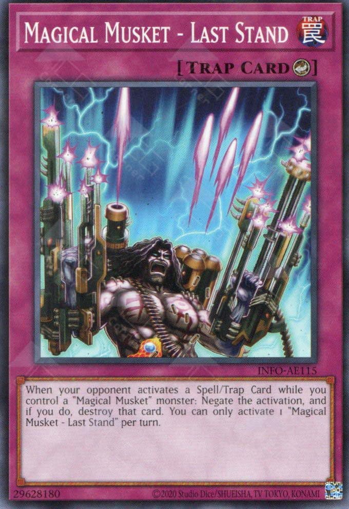 YU GI OH OH - INFO-AE115 Magical Musket - Last Stand (N)