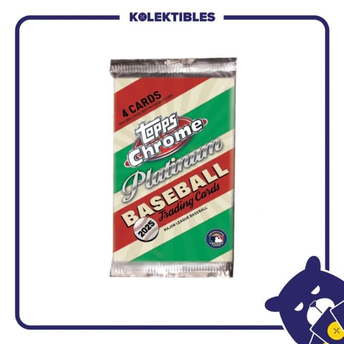 Topps – Chrome Platinum Value Booster Pack – 2025 Baseball