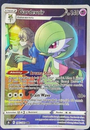POKEMON INDONESIA – S8b 196/184 CHR – Gardevoir 01/118/02/11/111