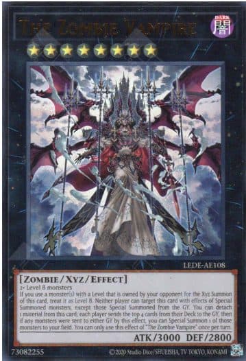 YU GI OH AE - LEDE-AE108 The Zombie Vampire (UR)