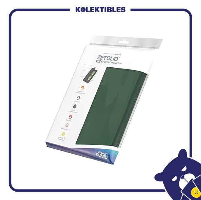 Ultimate Guard - FleXXFolio 320 - 16 Pocket XenoSkin Green