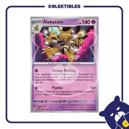 Pokemon English – TWM EN 082/167 – Alakazam