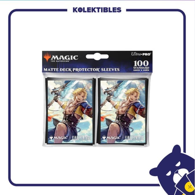 ULTRA-PRO - 100ct Deck Protector Sleeves - Magic: The Gathering® FINAL FANTASY™ Tidus, Yuna's Guardian