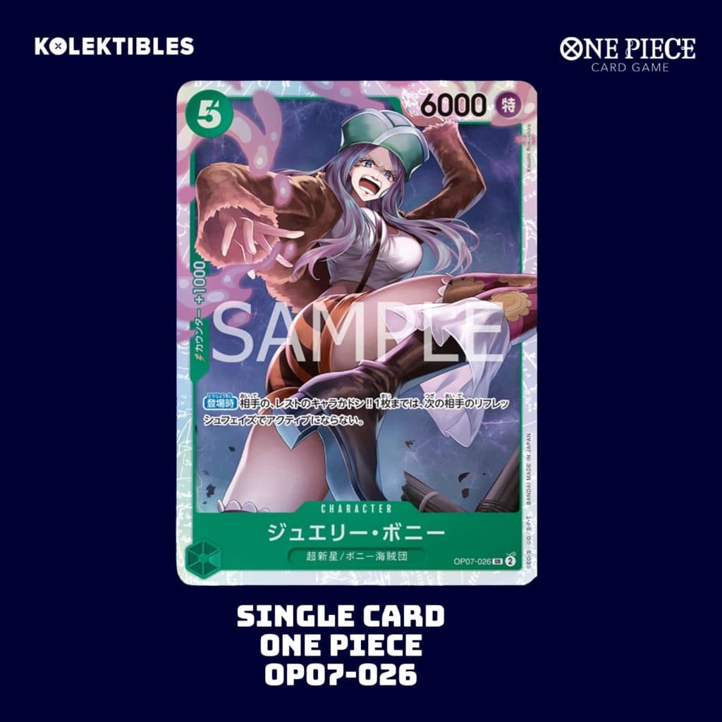 ONE PIECE JAPAN - OP07-026 SR - Jewelry Bonney