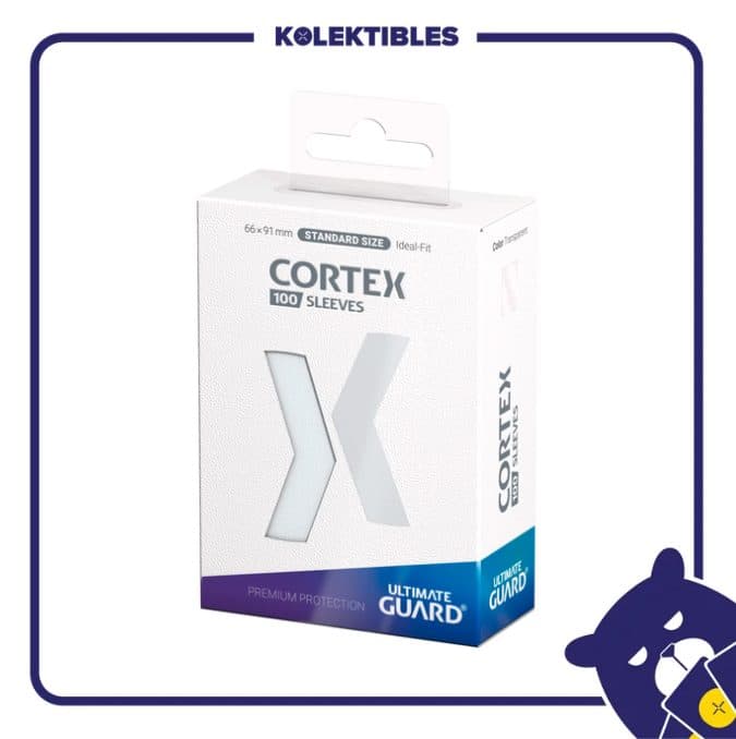 Ultimate Guard – 100 Cortex Standard Sleeves - Transparent