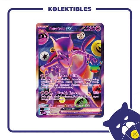 Pokemon Indonesia – MA6 165/130 FUR – Mewtwo Ex 01/291/02/11/111