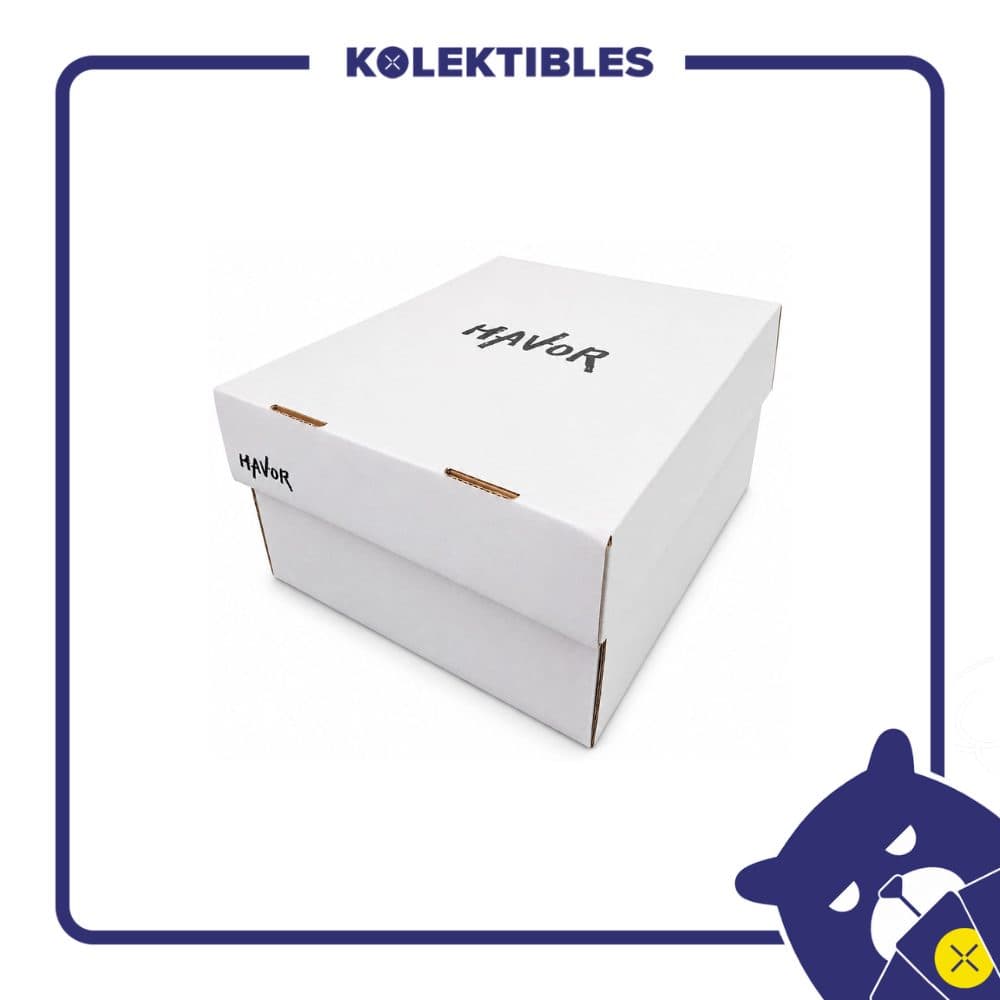 Havor - Storage Box Full Lid Slab - White Kraft