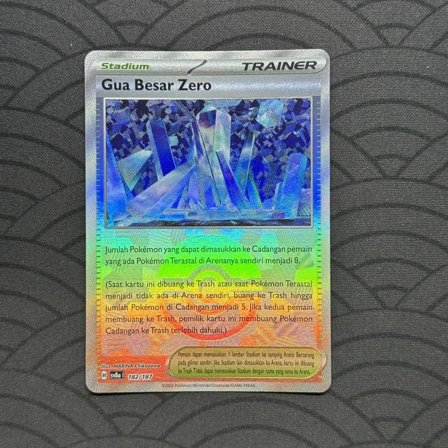 POKEMON INDONESIA – Sv8a – 182/187 – Gua Besar Zero 01/122/02/11/111
