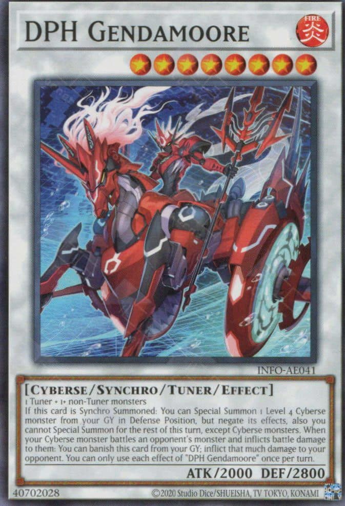 YU GI OH OH - INFO-AE041 DPH Gendamoore (N)
