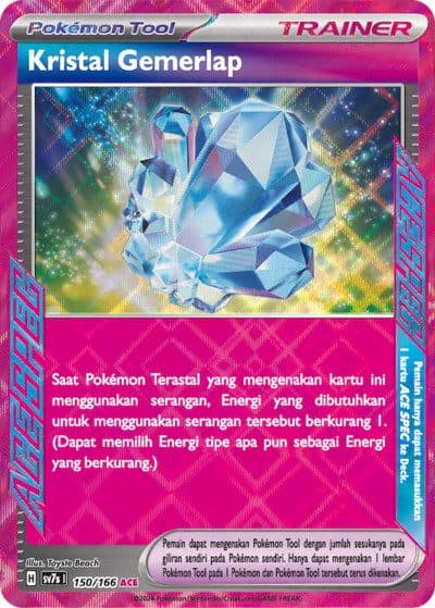 POKEMON INDONESIA - Sv7s - Kristal Gemerlap 150/166 ACE 01/021/02/11/112