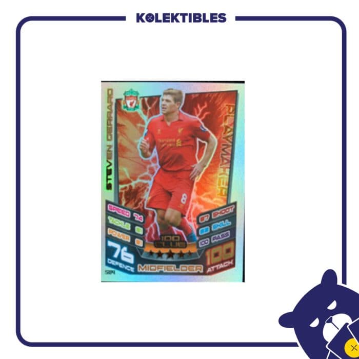 Sport Card – Topps Match Attax Steven Gerrard 01/249/02/20/188