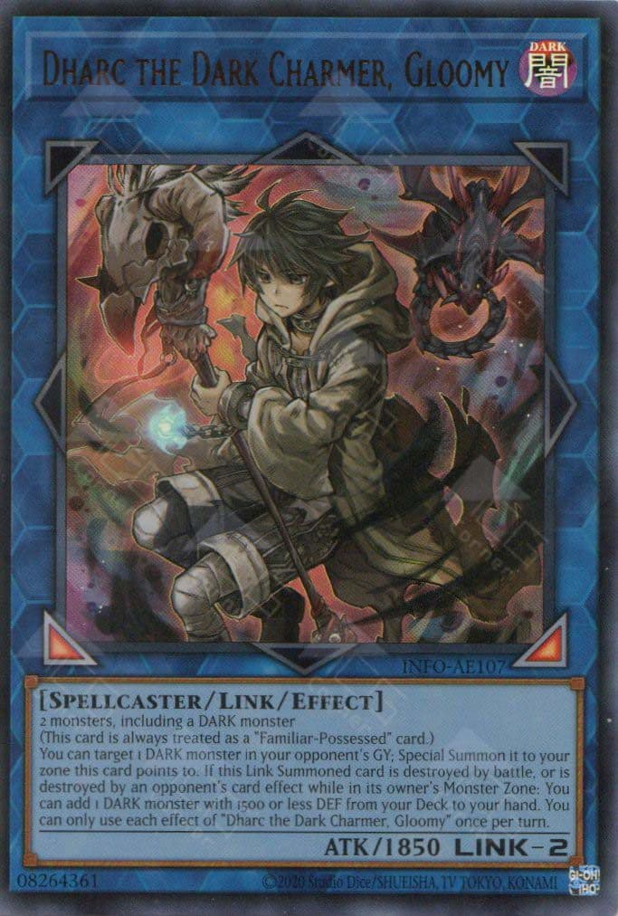 YU GI OH – INFO-AE107 Dharc the Dark Charmer, Gloomy (UR)