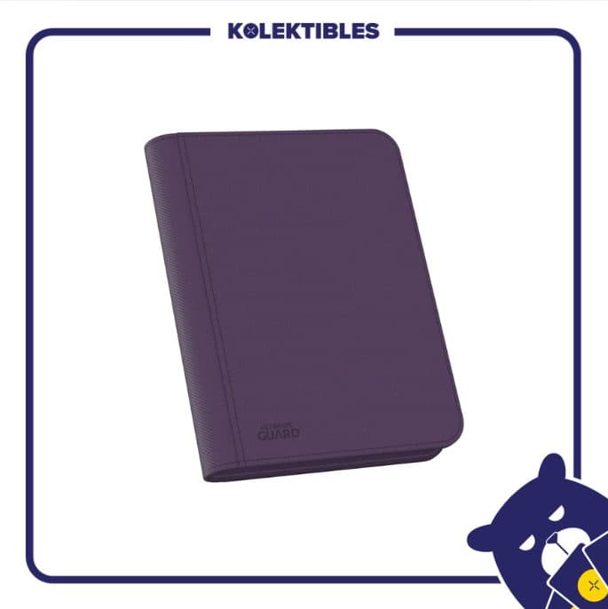 Ultimate Guard - ZipFolio 160 - 8 Pocket XenoSkin Purple