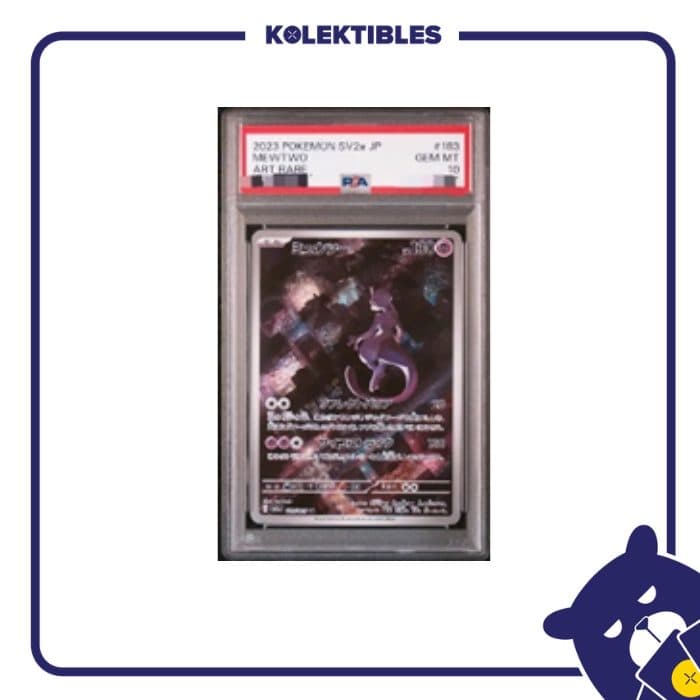 Mewtwo 183 – Pokemon SV2a Japan 2023 – PSA 10 103303795 01/027/02/26/113