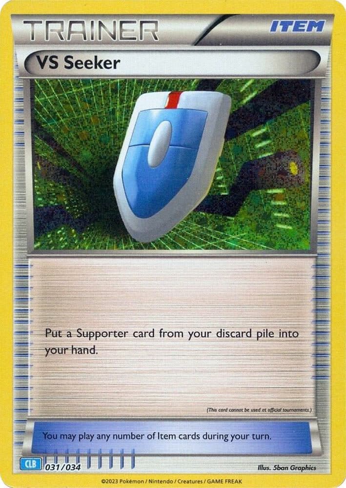 Pokemon Classic Collection 031/034 CLB – VS Seeker HOLOFOIL