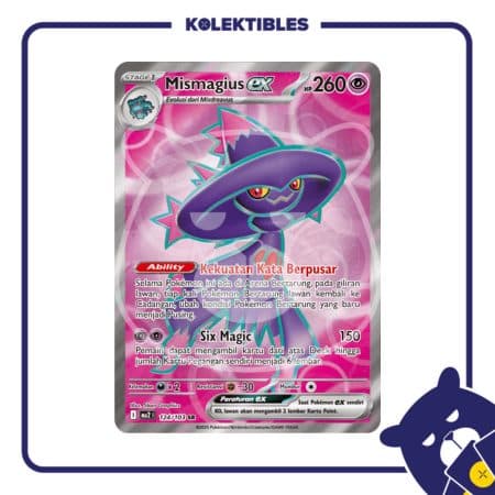 Pokemon Indonesia – MA2 124/103 SR Mismagius Ex 01/194/02/11/111