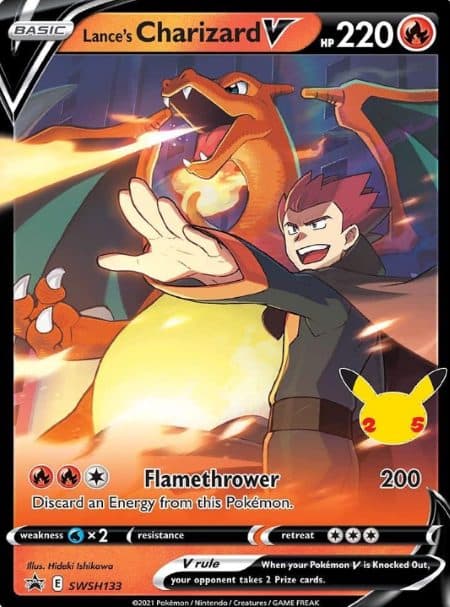 Pokemon English – SWSH133 Lance’s Charizard V 01/133/02/11/111