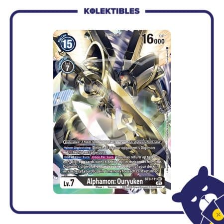 Digimon Japan – BT9-111 SEC Alphamon: Ouryuuken
