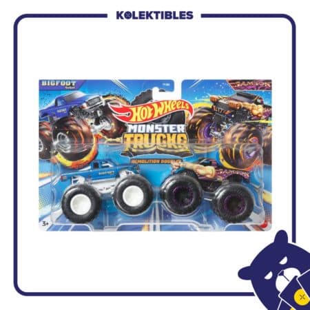 Hotwheels – Monster Trucks Bigfoot vs Samson (2Cars) 01/133/07/22/190