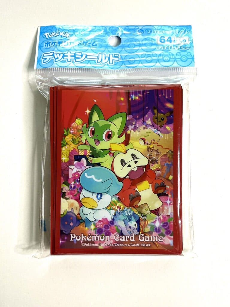POKEMON OFFICIAL - Deck Shield Fuecoco, Sprigatito, Quaxly Japan