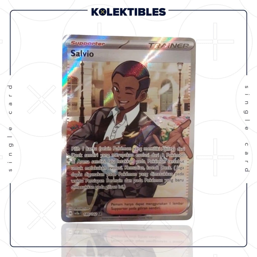 POKEMON INDONESIA - Sv5s Paradoks Andalan - Salvio 180/142 SR
