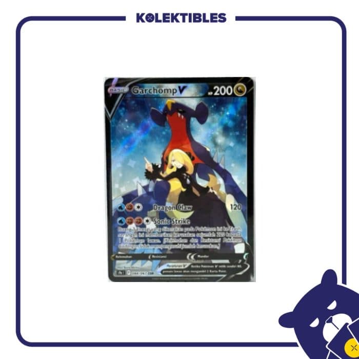Pokemon Indonesia – s9a 084/067 CSR Garchomp V 01/263/02/11/111