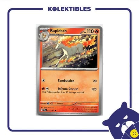 Pokemon English - TEF EN 027/162 Rapidash
