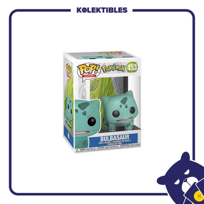 A – Funko Pop Pokemon - 453 Bulbasaur 01/027/06/17/177