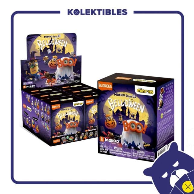 Blokees Blind Box - Minions Mokoo Series 03 - Belloween