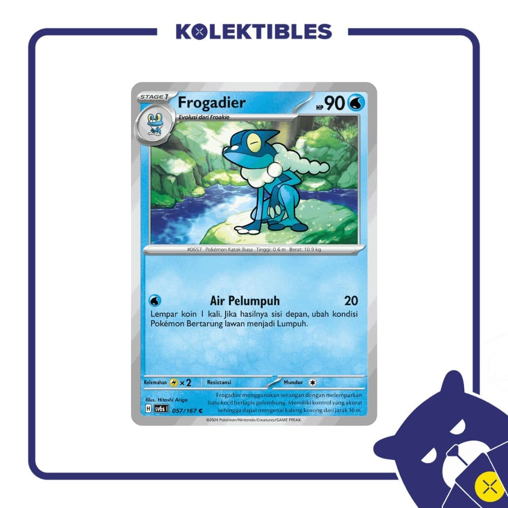 Pokemon English - TWM EN 057/167 Frogadier
