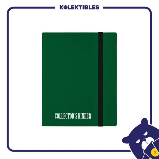 CNB – 4 Pocket Collector’s Binder Green