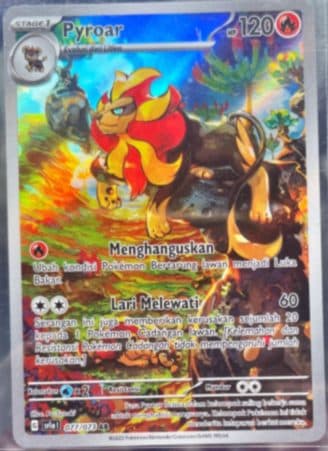 POKEMON INDONESIA - sv1a Pyroar 077/073 AR - Consign Noname