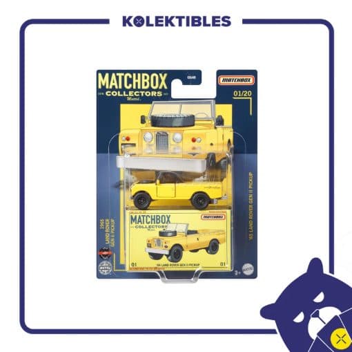 Matchbox Collectors Mattel – ‘65 Land Rover Gen II Pickup 01/159/07/22/190