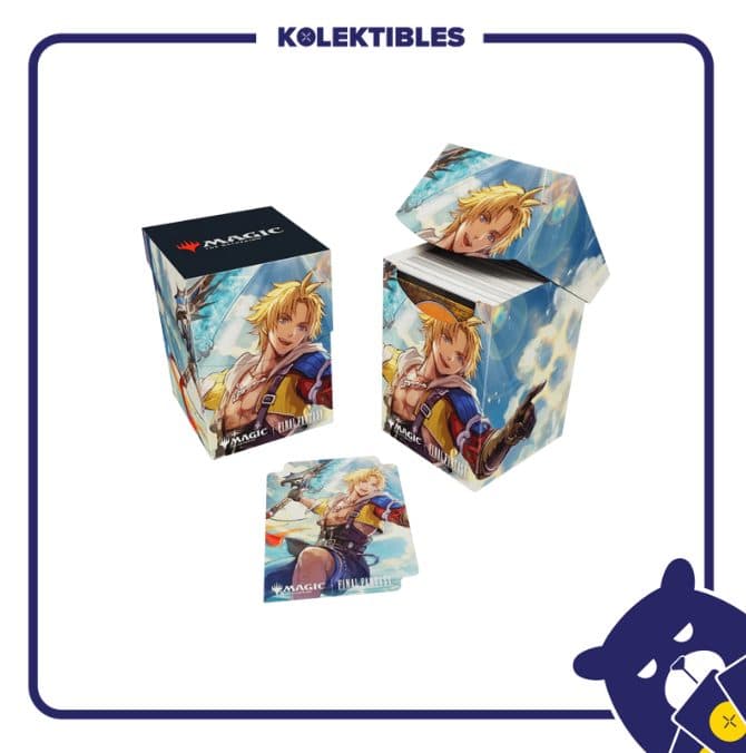 ULTRA-PRO - 100+ Deck Box - Magic: The Gathering® FINAL FANTASY™ Tidus, Yuna's Guardian