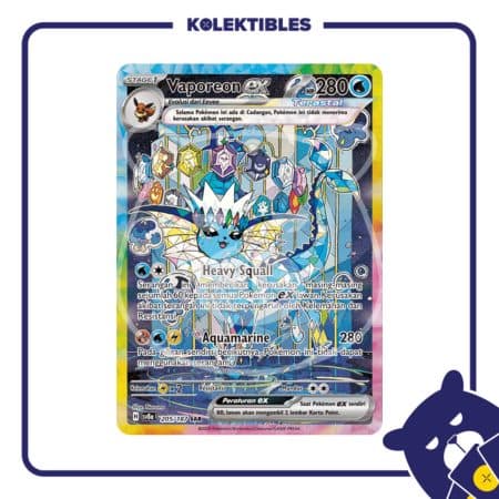 Pokemon Indonesia - SV8a 205/187 SAR - Vaporeon EX Part 2