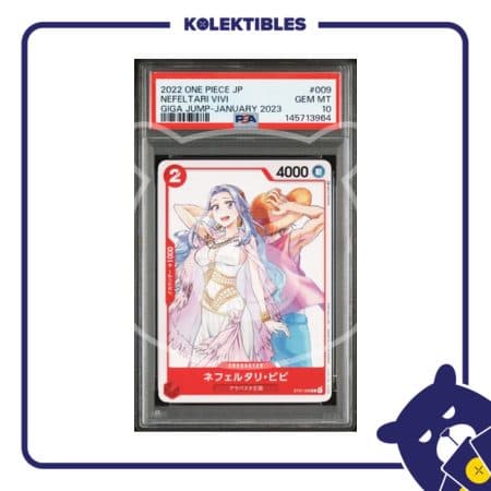 Nefeltari Vivi 009 C - One Piece Giga Jump Jan 2023 Japan - PSA 10