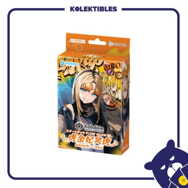 Hololive OFFICIAL CARD GAME - Starter Deck hSD11 FLOW GLOW Oshi Koganei Niko