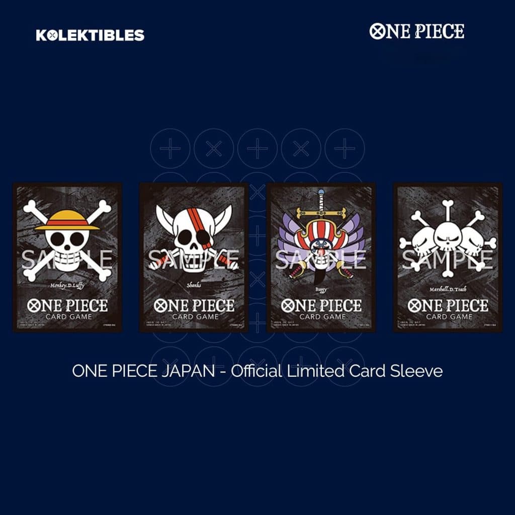 ONE PIECE JAPAN - Official Limited Card Sleeve (Mat) MARSHALL.D.TEACH