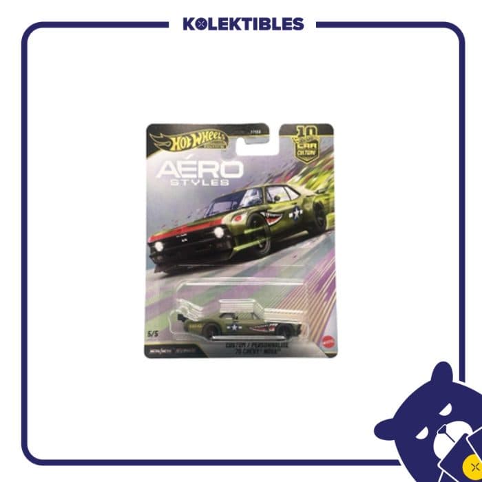 Hotwheels Premium – Aero Styles Custom/Personnalise ’70 Chevy NOVA 01/159/07/22/190