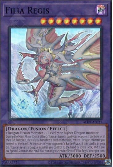 YU GI OH AE – ALIN-AE037 SR Filia Regis