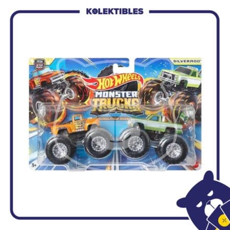 Hotwheels Monster Trucks – Demolition Double Silverado 01/133/07/22/190
