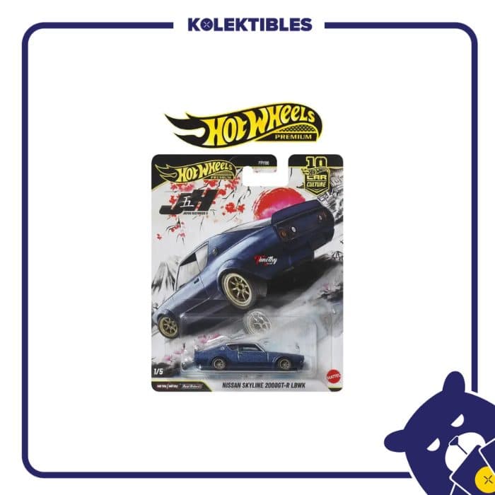 Hotwheels Premium – Nissan Skyline 2000GT-R LBWK 01/133/07/22/190