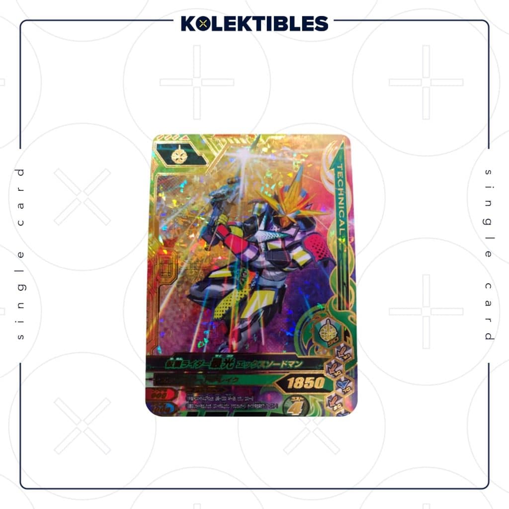 KAMEN RIDER - Saikou X - Swordman ZB5 - 019 SR HOLO