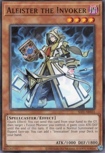 YU GI OH AE - SLF1-AE021 Aleister The Invoker (N)