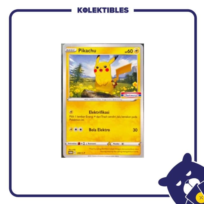 Pokemon Indonesia – Promo 240/s-p Pikachu 01/133/02/11/112