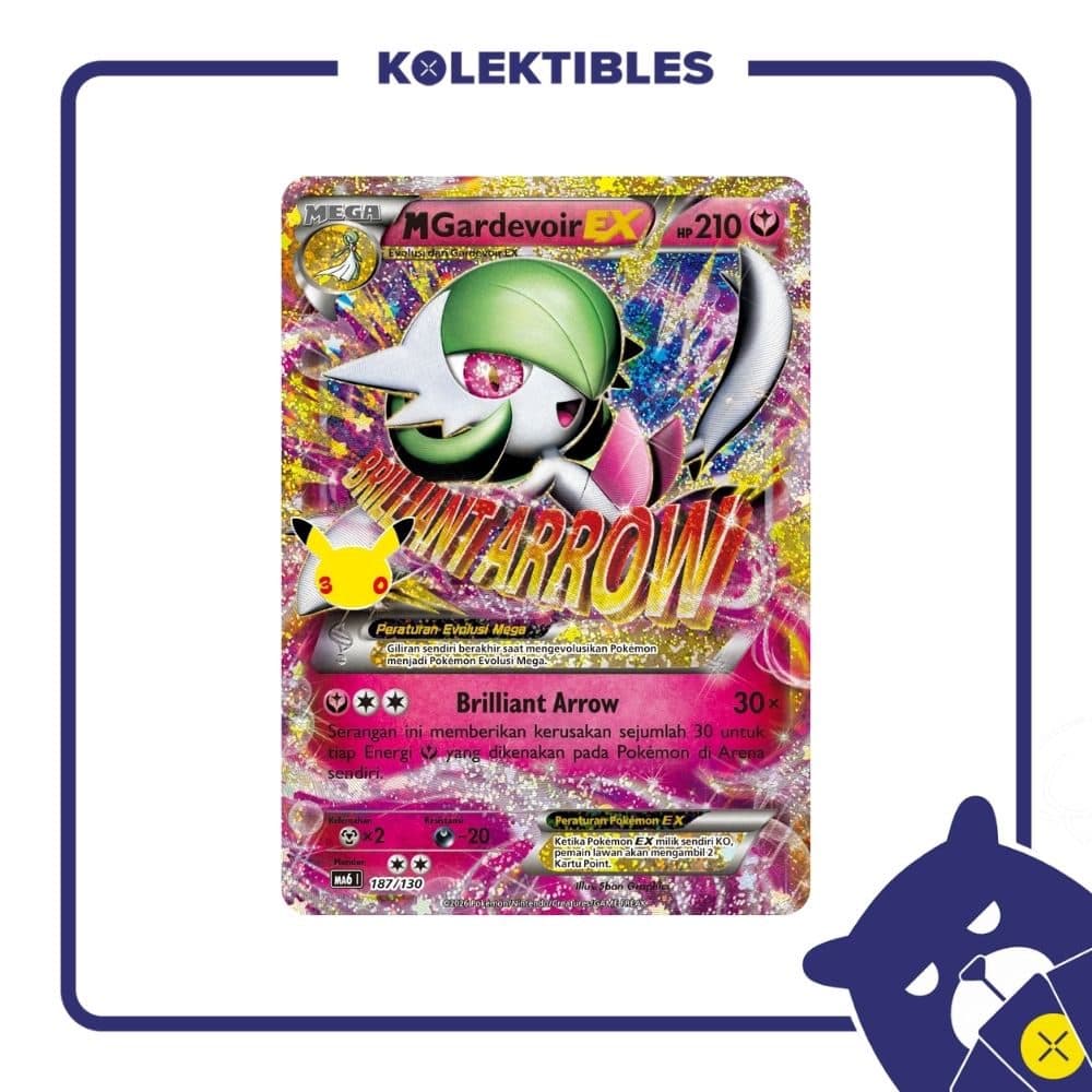 Pokemon Indonesia - MA6 187/130 Classic – M Gardevoir EX