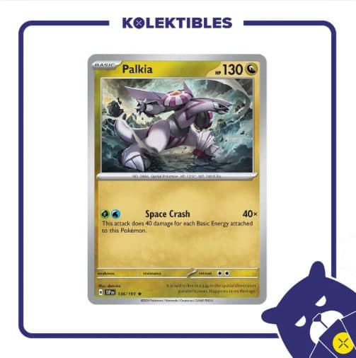 Pokemon English – SSP EN 136/191 Palkia 01/133/02/11/112
