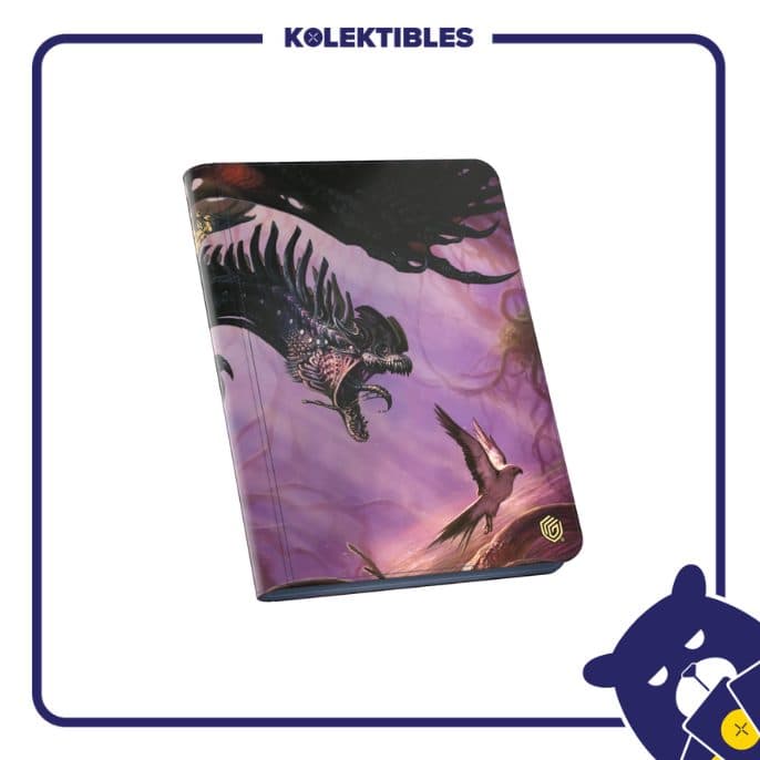 Ultimate Guard - ZipFolio 360 - 18 Pocket XenoSkin MTG Tarkir Dragonstorm - Feral Deathgorger