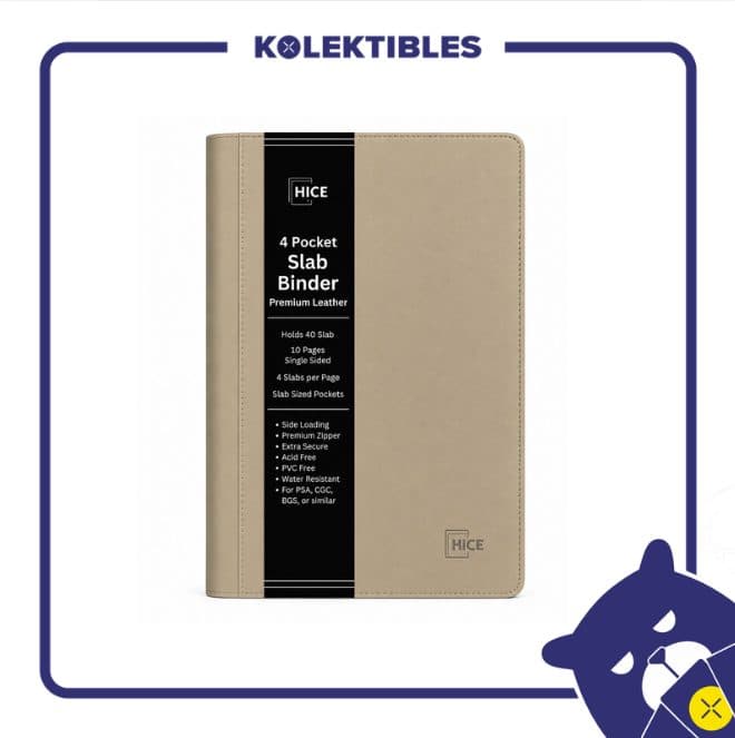 Hice – 4 Pocket Slab Binder – Khaki